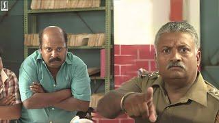 சிங்கம் புலி போலீஸ் காமெடி  Singam Puli Latest Movie Scene  Tamil Comedy Scene  Saranalayam