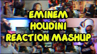 REACTORS GOING CRAZY  Eminem - Houdini  UNCUT REACTION MASHUPCOMP