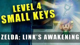 The Legend of Zelda Links Awakening Switch Anglers Tunnel Level 4 small keys