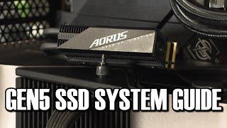 PCIE5 NVME System Storage Guide - Aorus Gen5 10000 SSD Tested