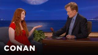 Bryce Dallas Howard Is A Proud Redhead  CONAN on TBS