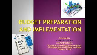 Budget preparation and implementation Lect 1