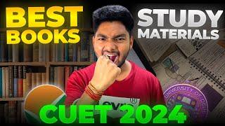 CUET 2024 UPDATE  LIST OF BOOKS & STUDY MATERIALS  for DU Admission 2024