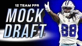 2024 Fantasy Football Mock Draft 12 Team PPR  Pick 3