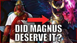 The Tragic Tale of Magnus the Red  Warhammer 40k Lore