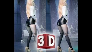 3D직캠 FancamCardboard 카드보드 & Cross-eyed 매직아이 판타스티 현지I FEEL GOOD Fantastie Hyunji by Thistress