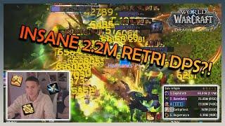 RETRI PALA IS ACTUALLY GOOD ?  m+ Retribution Paladin 10.2  Daily WoW Moments #37