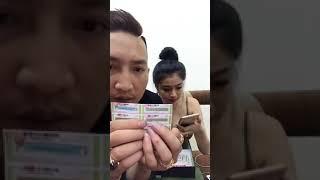 Bùi Huấn bóp vếu trắng nõn nà của Thánh nữ Lâm Hằng khi đang live stream