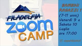 ZOOM CAMP 7-11 ANNI