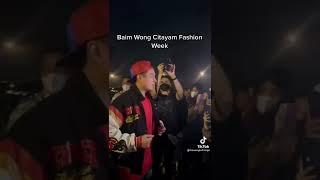 Baim Wong Citayam Fashion Week #citayamfashionweek #baimpaula #shorts #tiktokviral #baimwong #model