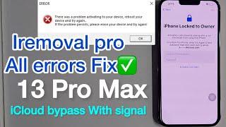 How to Successfully Bypass Icloud on Iphone 13 Pro Max with iRemoval Pro