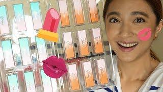 Penshoppe Lipstick Unboxing and Try on Haul  Crisha Uy