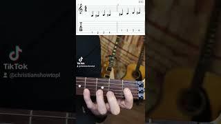 Fingerübung richtig machen 1234 #guitar #guitarlesson #tutorial #gitarre #gitarrelernen