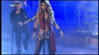 Shakira - Whenever Wherever Wetten Dass... HD 1080p