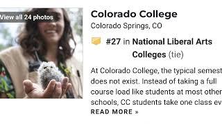 Colorado College withdraws from annual ranking of best colleges by U.S