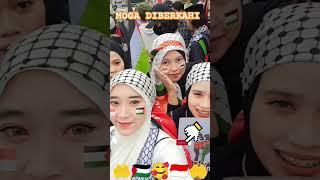 bidadari tak bersayap para pecinta palestina #palestine #aksibelapalestina