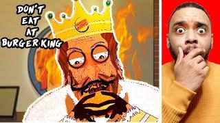REACTING To True Story Scary Animations... DO NOT EAT AT BURGER KING
