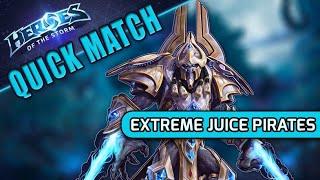 Extreme Juice Pirates - Quick Match  Heroes of the Storm Gameplay