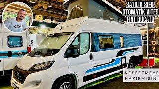 2024 KARAVANİST FUARININ  SATILIK SIFIR KM. OTOMATİK VİTES FİAT DUCATO  HAYRAN BIRAKACAK.