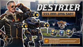 WR  Destrier Gets SECRET 3rd Weapon w Kirk Pilot – Mk3 Gameplay  War Robots