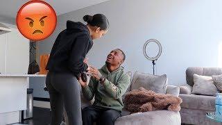 I GOT ANOTHER GIRL PREGNANT PRANK ON GIRLFRIEND GONE WRONG  GOLDJUICE