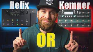 Line 6 Helix or Kemper Stage? A LOT has changed in 3 years