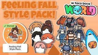 Feeling Fall Style Pack? New Update  Toca Boca World OUT NOW