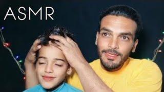 ASMR Sleep Head Massage with Brother