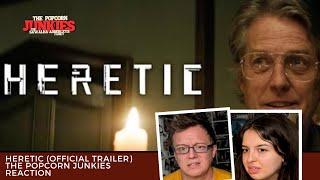 HERETIC Official Trailer The Popcorn Junkies Reaction