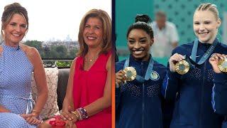 Today’s Savannah Guthrie and Hoda Kotb REACT to 2024 Olympics Highlights So Far Exclusive