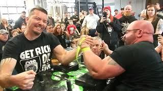 MENS Masters ARMWRESTLING feat. ANTHONY SNOOK  NBK Bday BASH VIII