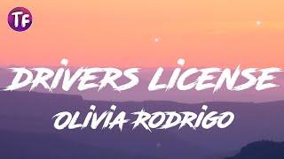 Olivia Rodrigo – drivers license Lyrics  Letra