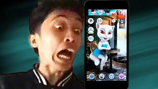  TALKING ANGELA BERBAHAYA? Jangan main jam 3 pagi? - #LaguMemeVesona