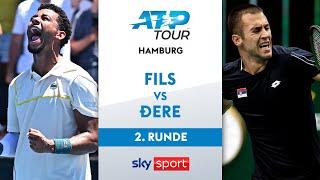 Arthur Fils vs. Laslo Djere - 2. Runde  Hamburg European Open 2024  Highlights - Sky Sport Tennis