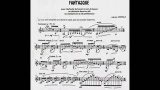 CIESLA Fantasque - Corrado Giuffredi clarinet solo