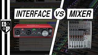 Audio Interface vs Mixer vs USB Mixer Which One Do You Need?