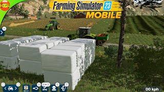 Silage Bales Stacking Making Clothes  Farming Simulator 23 Amberstone #19