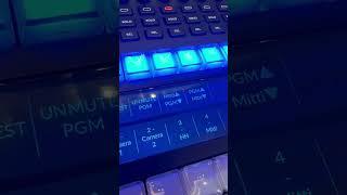 ATEM Macro - fading audio up and down #atemmini #blackmagicdesign #livestreaming #shorts