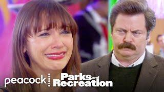 Ron makes Ann sob with one sentence  Parks and Recreation