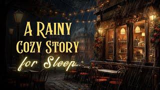 ️ A Rainy Cozy Story for Sleep ️ The Viennese Coffee House  Storytelling and Rain