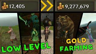 ULTIMATE Low level gold farming guide Celtic heroes