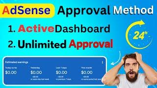 Get AdSense Unlimited Active Dashboard  Get AdSense Approval in 24 Hour