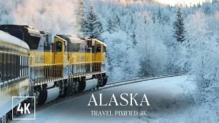 Alaska 4K Relaxation with Calming Music - Scenic Views to Chill