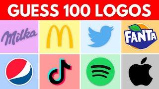 Guess the Logo in 3 Seconds  100 Famous Logos  Ultimate Logo Quiz