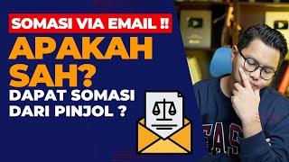 Somasi Via Email Apakah Sah? Dapat Somasi Dari Pinjol Karena Galbay Pinjaman Online