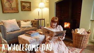 A wholesome day Embracing the COSINESS & COMFORTS OF HOME