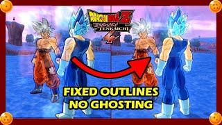 PCSX2 1.7 BEST SETTINGS Dragon Ball Z Budokai Tenkaichi 4 OUTLINE FIX + GHOSTING FIX