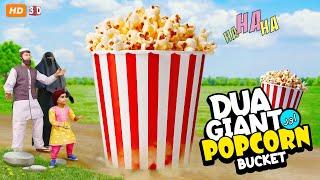 Dua ne li Giant PopCorn Bucket   Zainab Ke Papa Cartoon  Funny Story PopCorn Kahani Tv