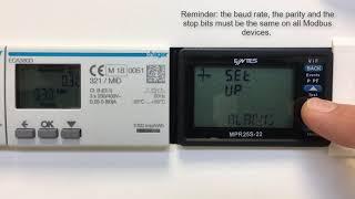 Integrar um contador Modbus de outro fabricante