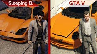 BIG COMPARISON  Sleeping Dogs Definitive Edition vs. GTA V  PC  ULTRA  + BENCHMARK